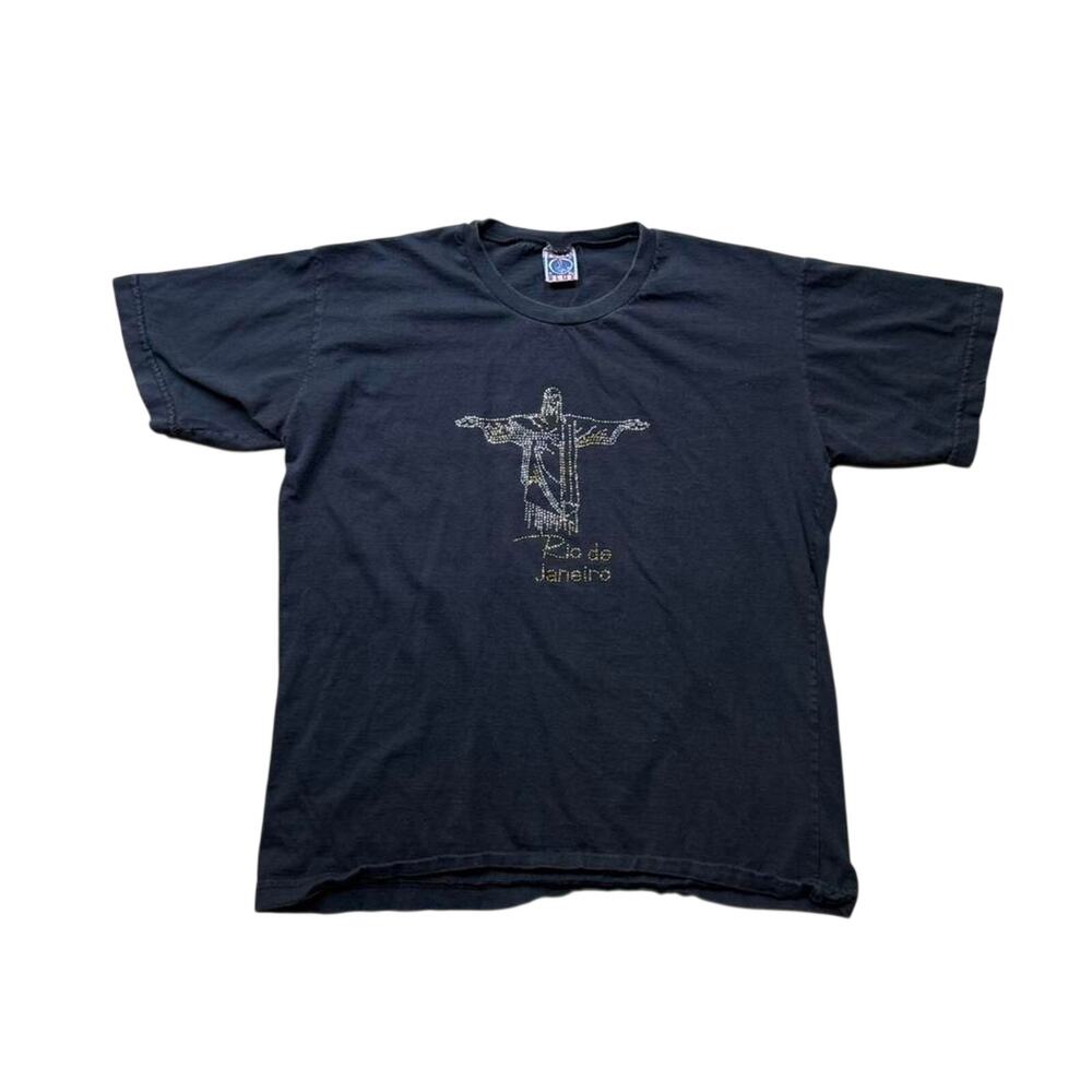 Vintage Rio De Janeiro Studded Women's M Tee